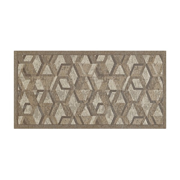 Sivo-hnedý behúň Floorita Hypnotik, 55 x 140 cm-image-2