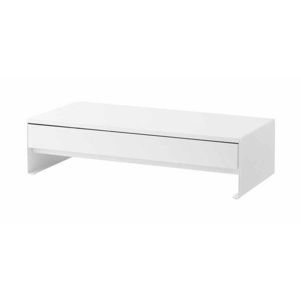 Biely kovový stojan na monitor Tower – YAMAZAKI