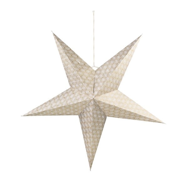 Papierová dekoratívna hviezda zlatej farby Butlers Magica, ⌀ 60 cm