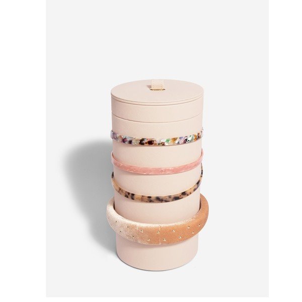 Svetloružový kúpeľňový organizér – Stackers-image-4