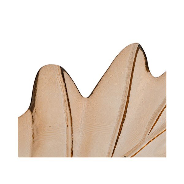 Sklenená dekoratívna tácka 19,5x35 cm Leaf – Ixia-image-3