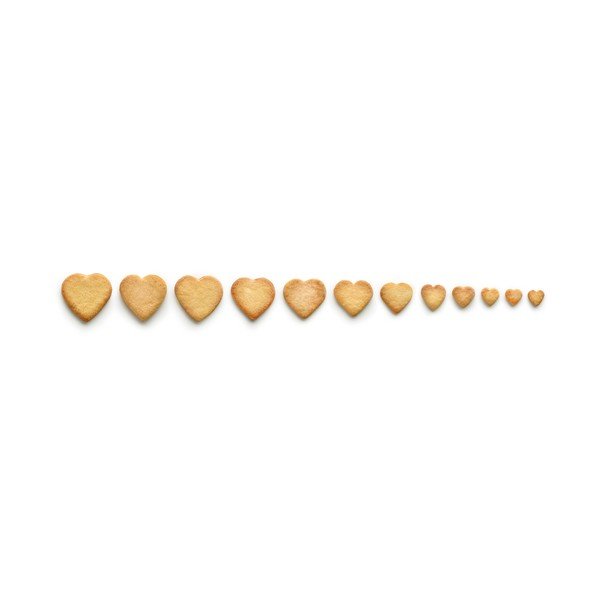 Silikonové vykrajovadlo Puzzle Hearts-image-4