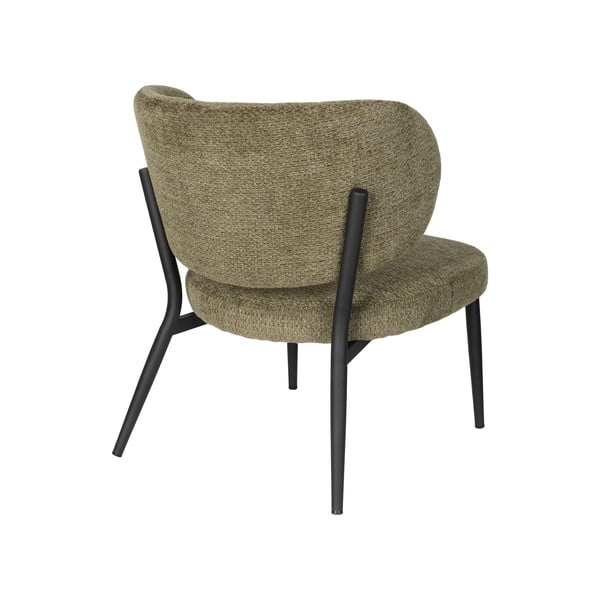 Zelené kreslo Sanne – White Label-image-4