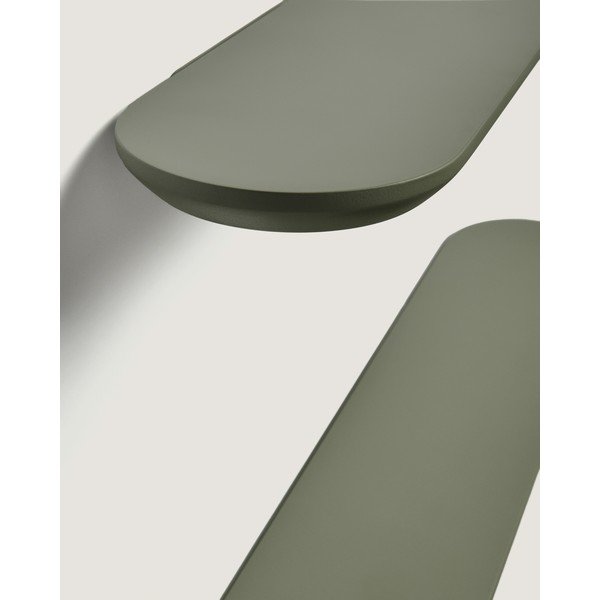 Zelené police v súprave 2 ks 55 cm Arely – Kave Home-image-3