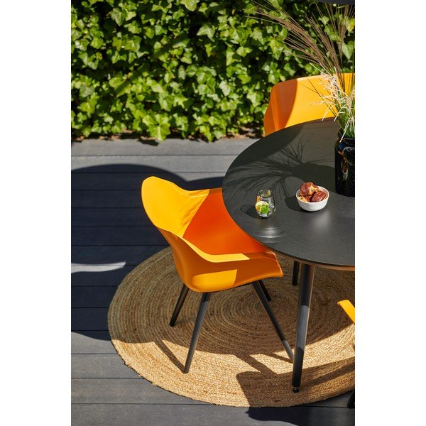 Okrúhly záhradný jedálenský stôl ø 128 cm Sophie – Hartman-image-3