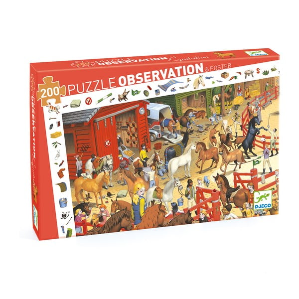 Detské puzzle Djeco Observation Kone