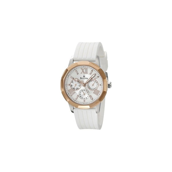 Dámske hodinky Bulova 98101 White/Grey