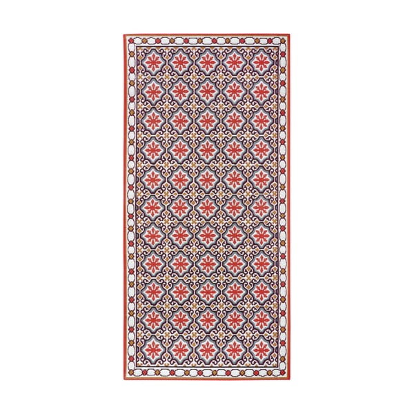 Červený koberec behúň 75x150 cm Cappuccino Retro – Hanse Home