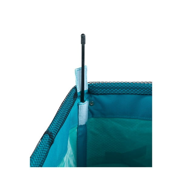 Kôš na bielizeň v petrolejovomodrej farbe Wenko Corno, 44,4 l-image-1