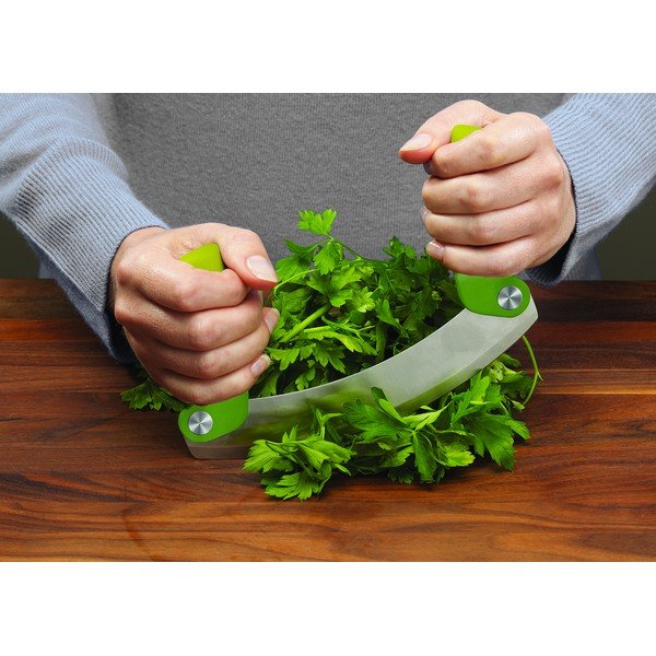 Zelený krájač byliniek Joseph Joseph Mezzaluna-image-1