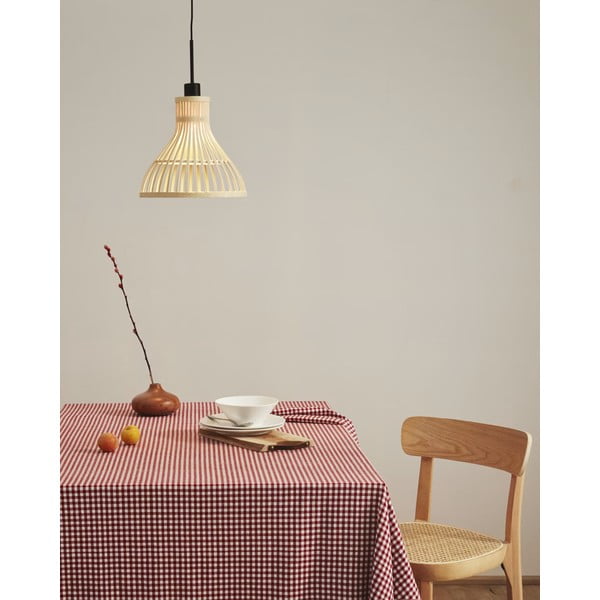 Bambusové tienidlo v prírodnej farbe ø 30 cm Nathaya - Kave Home-image-1