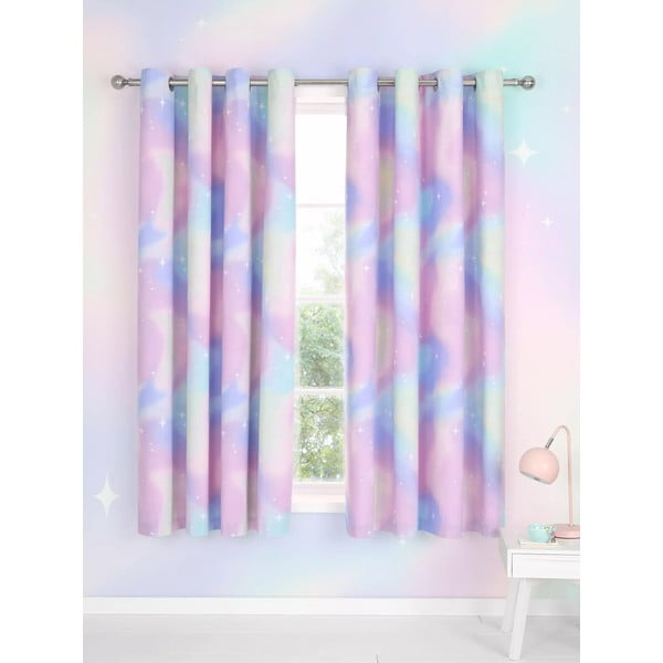 Detský záves 2 ks 168x183 cm Ombre Stars – Catherine Lansfield-image-1
