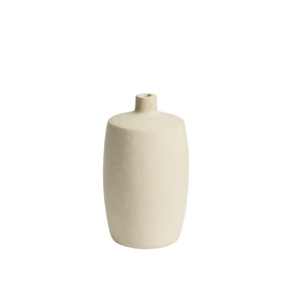 Krémovobiela váza z papiermaša (výška  26 cm) Mireni – Kave Home
