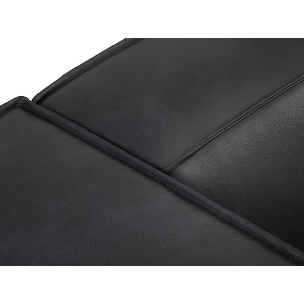 Tmavomodrá kožená podnožka Madame – Windsor & Co Sofas-image-2