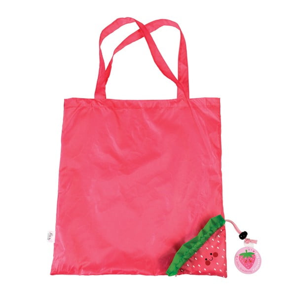 Skladacia nákupná taška Rex London Strawberry
