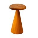 LED stolová lampa v prírodnej farbe s dreveným tienidlom (výška 21 cm) Sylva – Gingko
