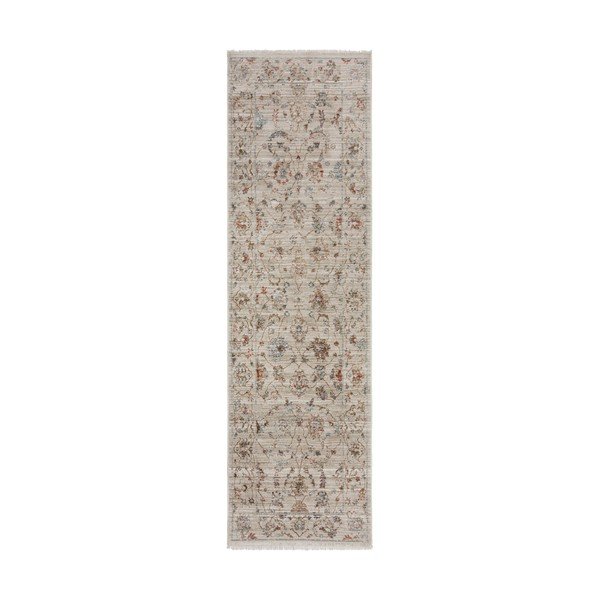 Béžový behúň 66x300 cm Elodie Traditional – Flair Rugs