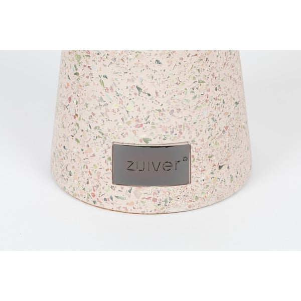 Ružový odkladací stolík vhodný do exteriéru Zuiver Victoria, ø 41 cm-image-2