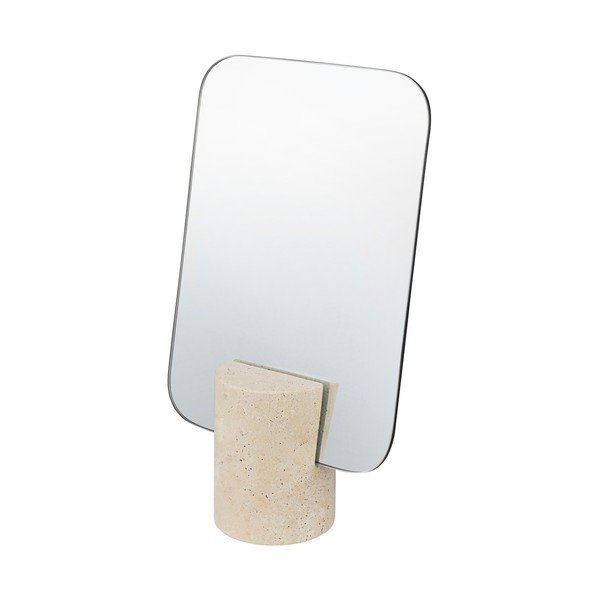Kozmetické zrkadlo 18x30 cm Travertine – Mette Ditmer Denmark