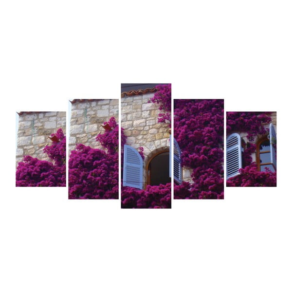 Viacdielny obraz La Maison Des Couleurs Purple Window