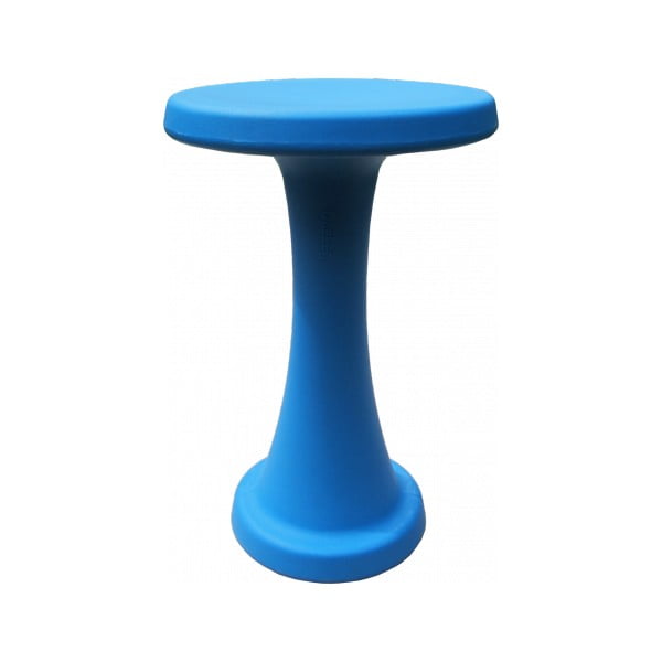 Modrá stolička OneLeg, 40 cm