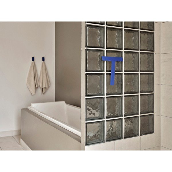 Modrá stierka s držiakom 22 cm Ume – Zone-image-1