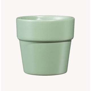 Svetlozelený keramický kvetináč Big pots Lima, ø 10 cm