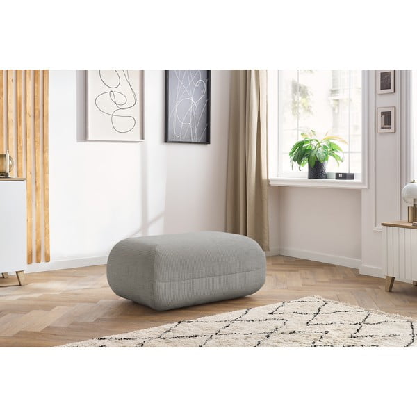 Béžová menčestrová podnožka Lecomte - Bobochic Paris-image-1