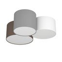 Sivo-hnedé stropné svietidlo 49,5x61 cm PASTORE – EGLO