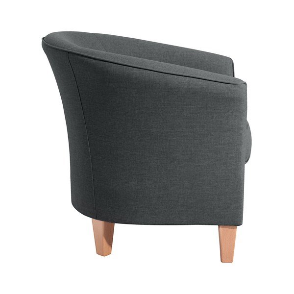 Antracitovosivé kreslo Max Winzer Livia Anthracite-image-2