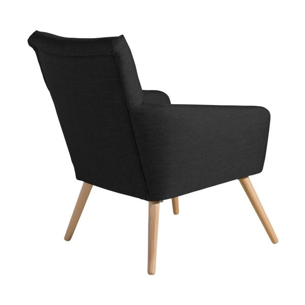 Čierne kreslo Max Winzer Jörn-image-3