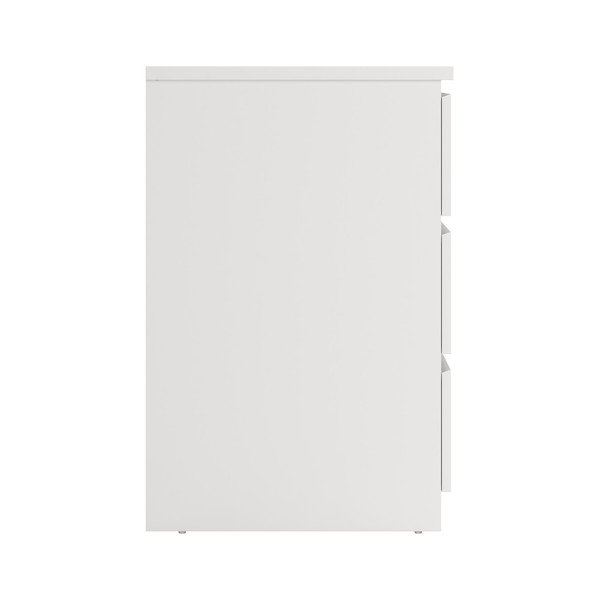 Biela komoda 77x76x50 cm Naia – Tvilum-image-4