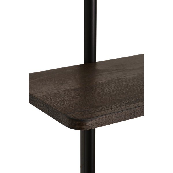 Hnedá poschodová kovová polica 100 cm Gilda – Ellos Home-image-4