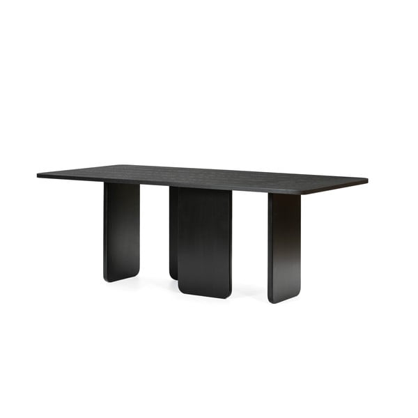 Čierny jedálenský stôl Teulat Arq, 200 x 100 cm-image-3