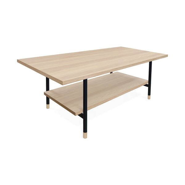 Konferenčný stolík s doskou v dubovom dekore v prírodnej farbe 60x120 cm Jugend - Woodman-image-1