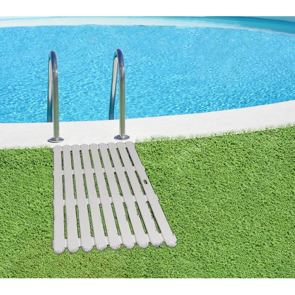 Béžová plastová kúpeľňová predložka 50x80 cm – Wenko-image-3