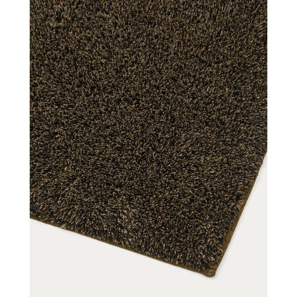 Kaki kúpeľňová predložka 50x70 cm Coper – Kave Home-image-3