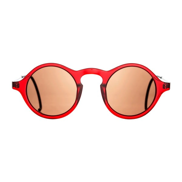 Červené slnečné okuliare s hnedými sklami Marshall Bryan Cable
