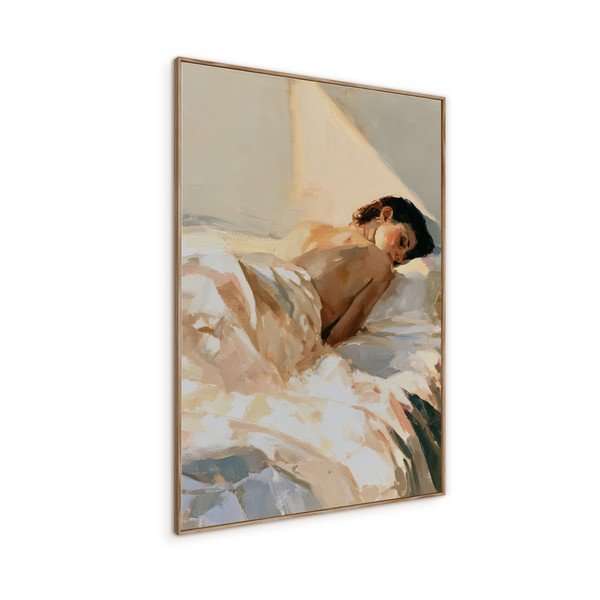 Tlačený obraz s rámom/na plátne 70x100 cm Dreamy Rays – Styler-image-4