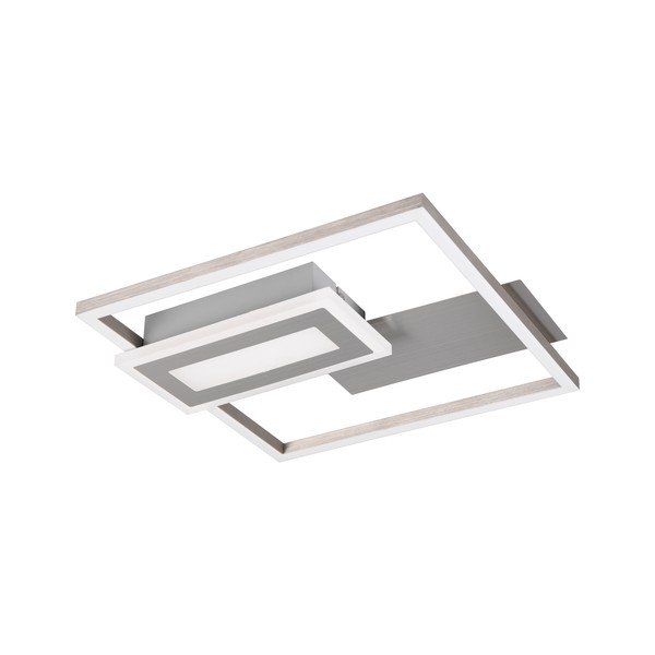 LED stropné svietidlo v striebornej farbe 30x33 cm Spiro – Reality