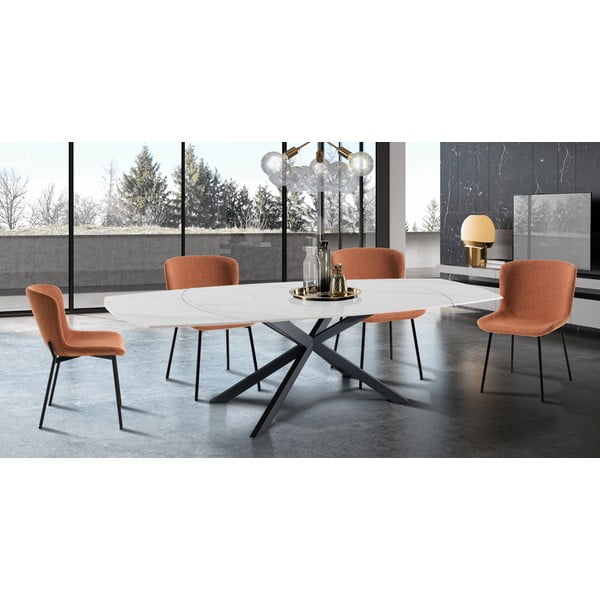 Oranžové jedálenské stoličky v súprave 2 ks Snug – Tomasucci-image-1