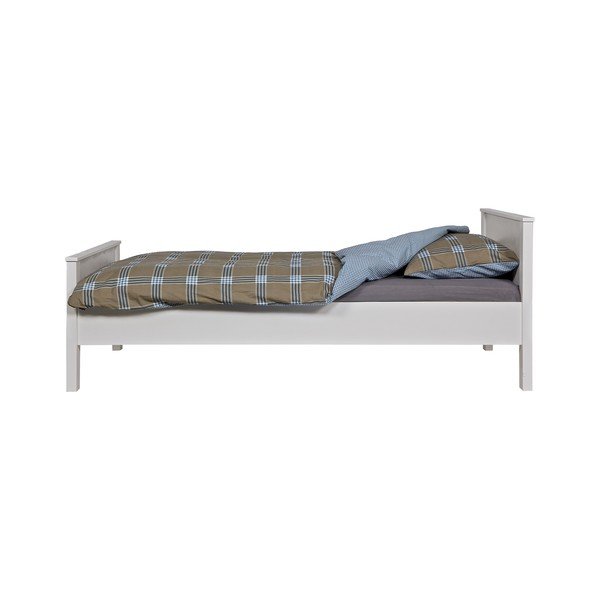 Biela posteľ Jade 90 x 200 cm-image-2