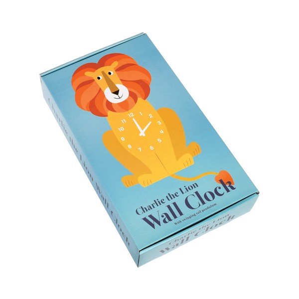 Drevené hodiny Rex London Charlie The Lion-image-2