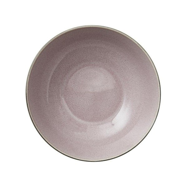 Sivá kameninová šalátová misa s vnútornou glazúrou v ružovej farbe Bitz Mensa, priemer 30 cm-image-4