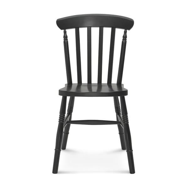 Čierna drevená stolička Fameg Ivar