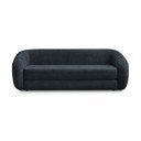 Tmavomodrá ženilková rozkladacia pohovka 228 cm Neyo – Bobochic Paris