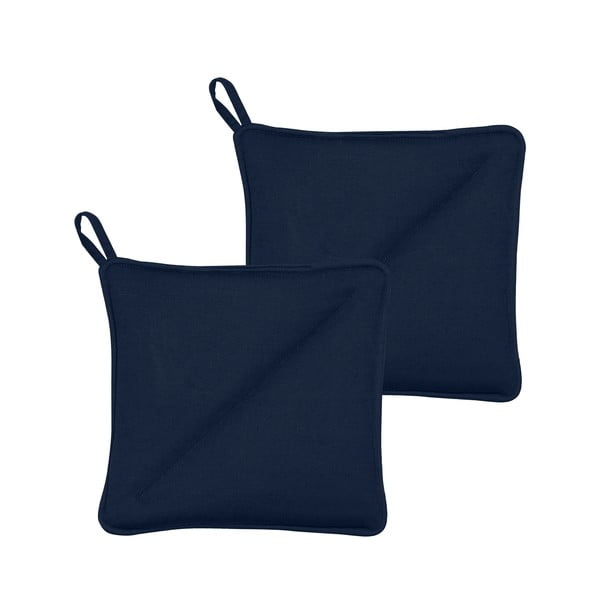 Súprava 2 modrých chňapiek z bavlny Södahl-image-2