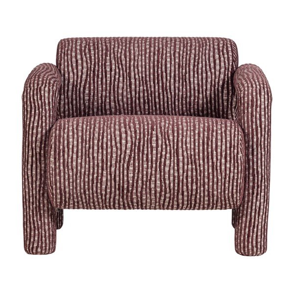 Vínovočervené kreslo Lenny – WOOOD-image-2