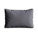 Tmavosivý vankúš na gauč z textílie buklé Kemi – Cosmopolitan Design