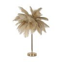 Stolová lampa v zlatej farbe (výška 55 cm) Palm – Mauro Ferretti